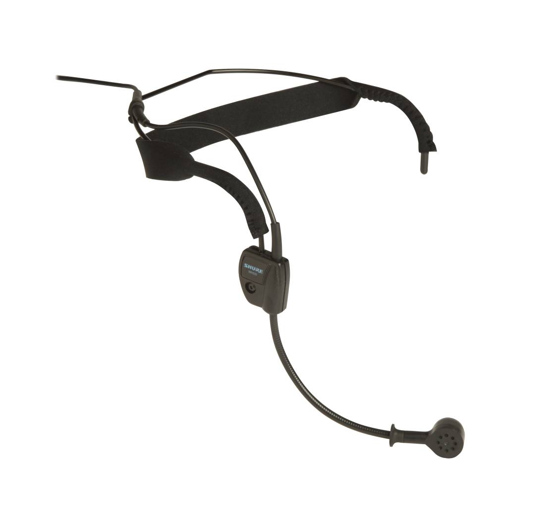 Shure WH20 Cardioid Dynamic Headset Microphone with XLR Connector