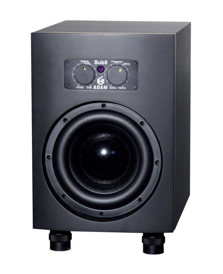 ADAM Audio Sub8  Active Subwoofer (Single) - Black