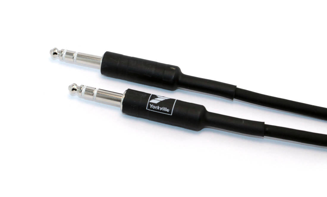 Yorkville Sound Standard Series Balanced TRS Cable - 3 foot