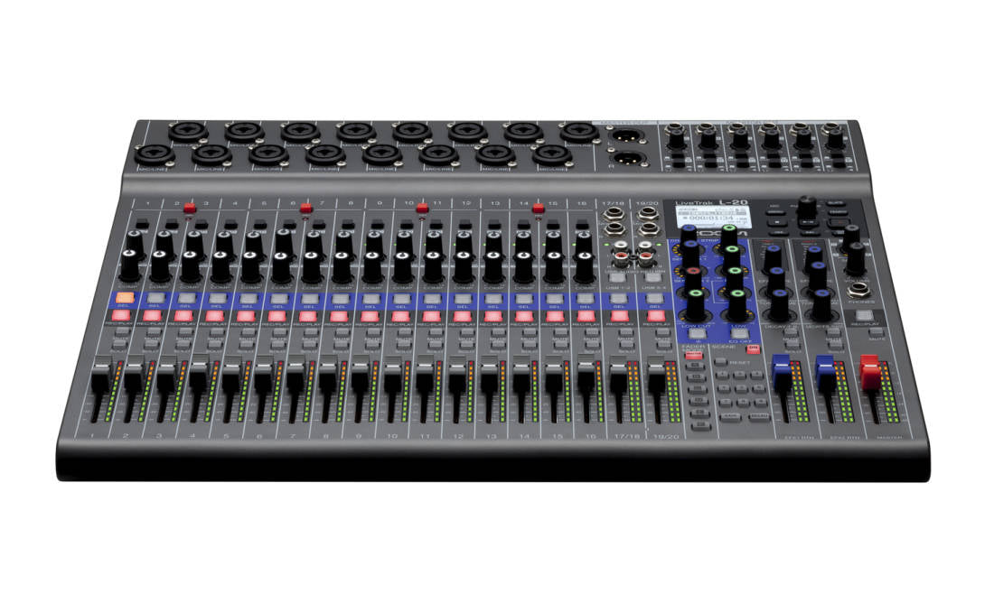 Zoom LiveTrak L-20 Digital Recording/Mixing Console