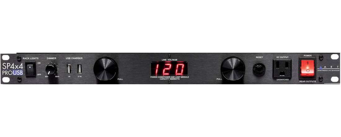 ART Pro Audio Distribution System w/ USB Ports, Light Pipes & Voltage Readout