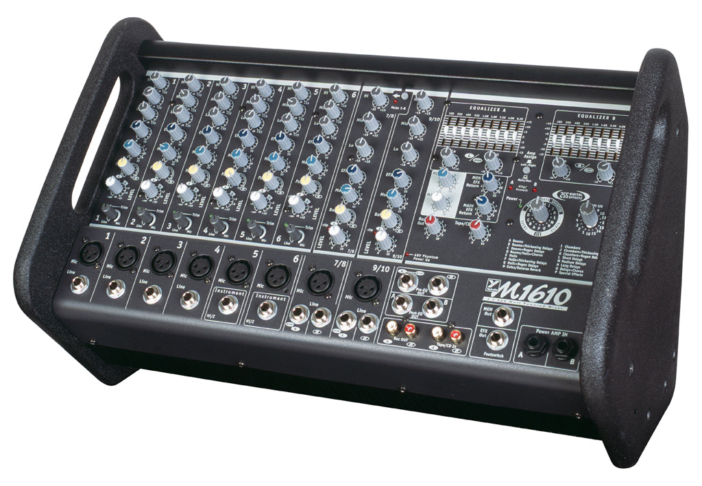 Yorkville Sound MicroMix Series M1610-2 1600 Watt 10-Channel Powered Mixer