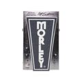 Silver and black Morley pedal with signature and controls labeled Intensity, Level, Fuzz, and Wah On.