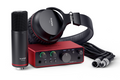 Focusrite Scarlett Solo Studio 4th Gen with Mic and Headphones