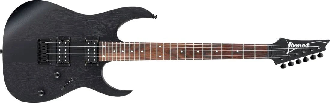 Ibanez RGRT421WK RG Neck-Thru Electric Guitar - Weathered Black