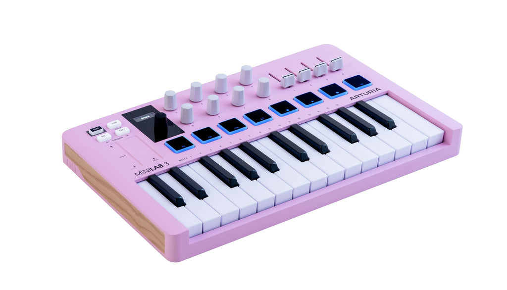 ARTURIA MiniLAB 3 - Rose Quartz — MIDI Controller, MIDI performance control surface