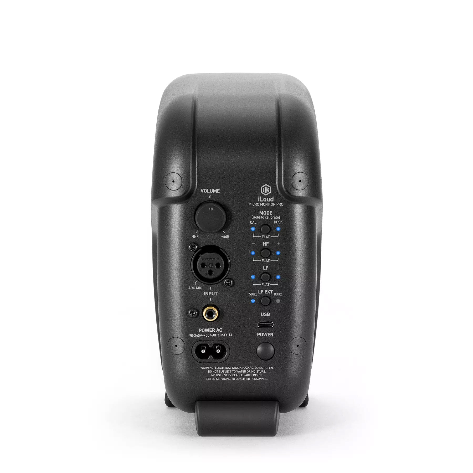 IK MULTIMEDIA iLoud MM Pro (Pair, Black) — Studio Monitor, nearfield reference loudspeaker
