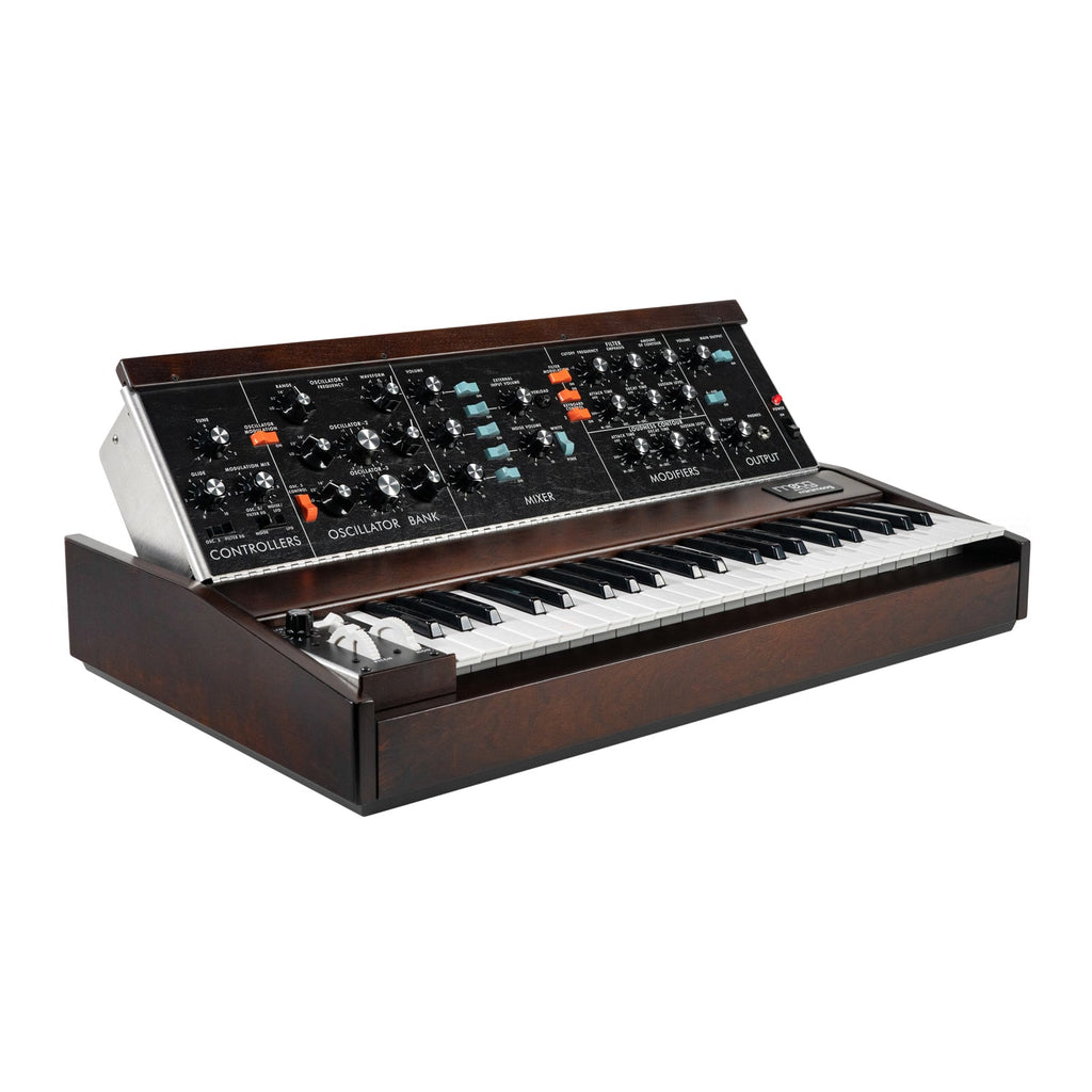 Moog Minimoog Model D, keyboard synthesizer instrument
