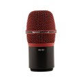 Red and black dynamic microphone capsule with TELEFUNKEN branding and model number M80-WH2.