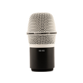 Close-up front view of a Telefunken M80-WH2 microphone capsule with white grille and black base.