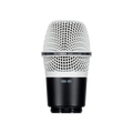 White and black microphone head with metal grille and threaded base labeled M80-WH.