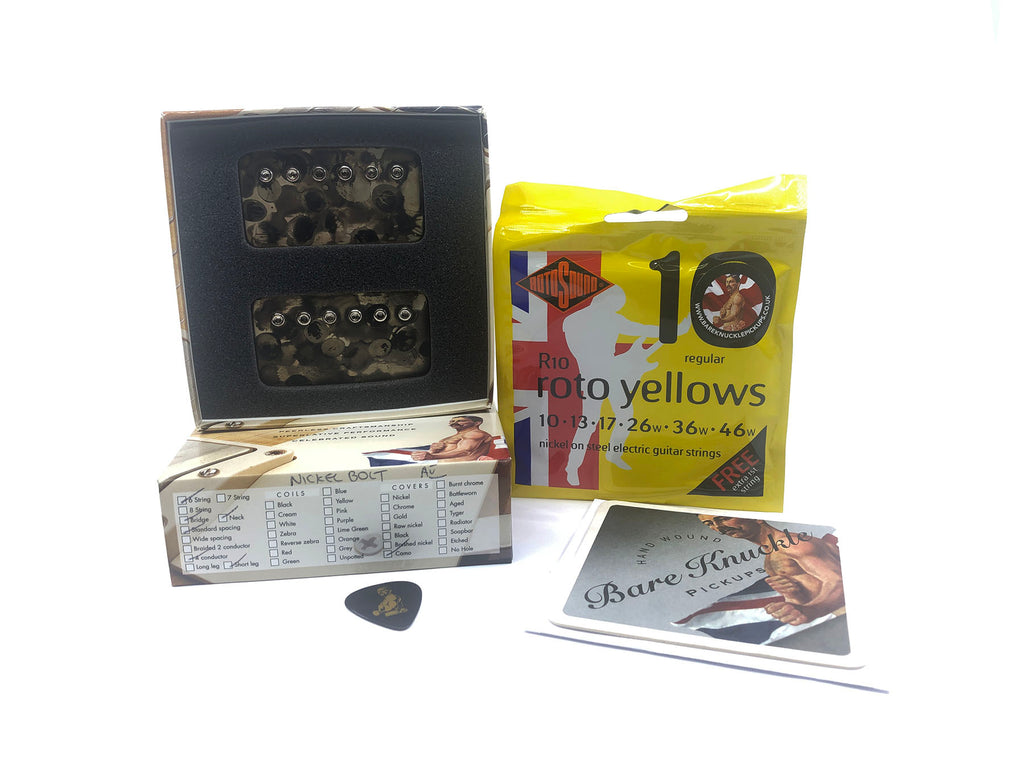 Bare Knuckle Nailbomb Humbucker Pickup Set – Camo