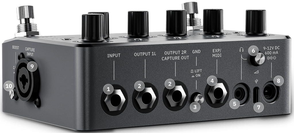 Neural DSP Nano Cortex Digital Effects Modeler Profiling Pedal 160000