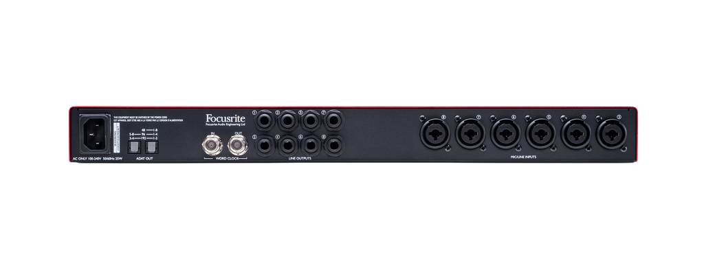 FOCUSRITE Scarlett OctoPre — Microphone, studio recording microphone body
