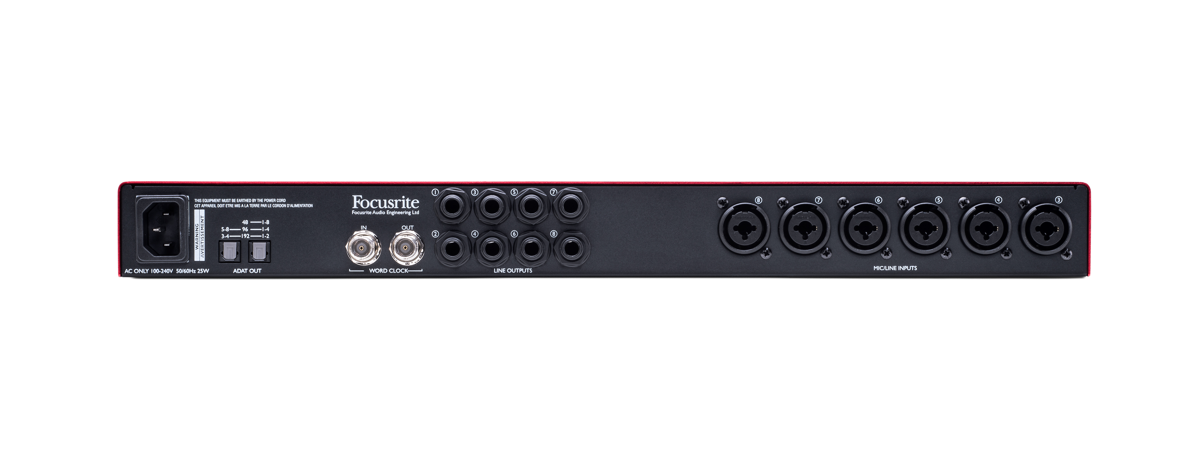 FOCUSRITE Scarlett OctoPre — Microphone, studio recording microphone body