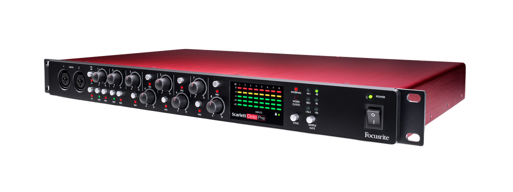 FOCUSRITE Scarlett OctoPre — Microphone, studio recording microphone body
