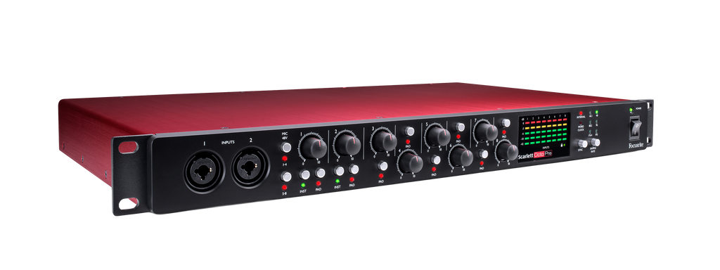 FOCUSRITE Scarlett OctoPre — Microphone, studio recording microphone body