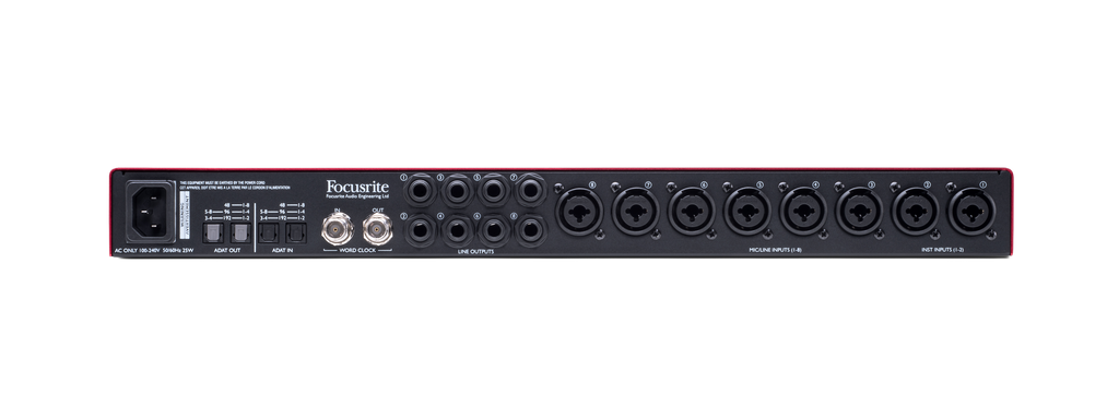 FOCUSRITE Scarlett OctoPre Dynamic — Microphone, studio recording microphone body