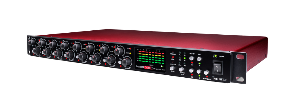 FOCUSRITE Scarlett OctoPre Dynamic — Microphone, studio recording microphone body
