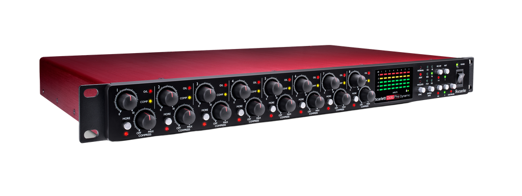 FOCUSRITE Scarlett OctoPre Dynamic — Microphone, studio recording microphone body