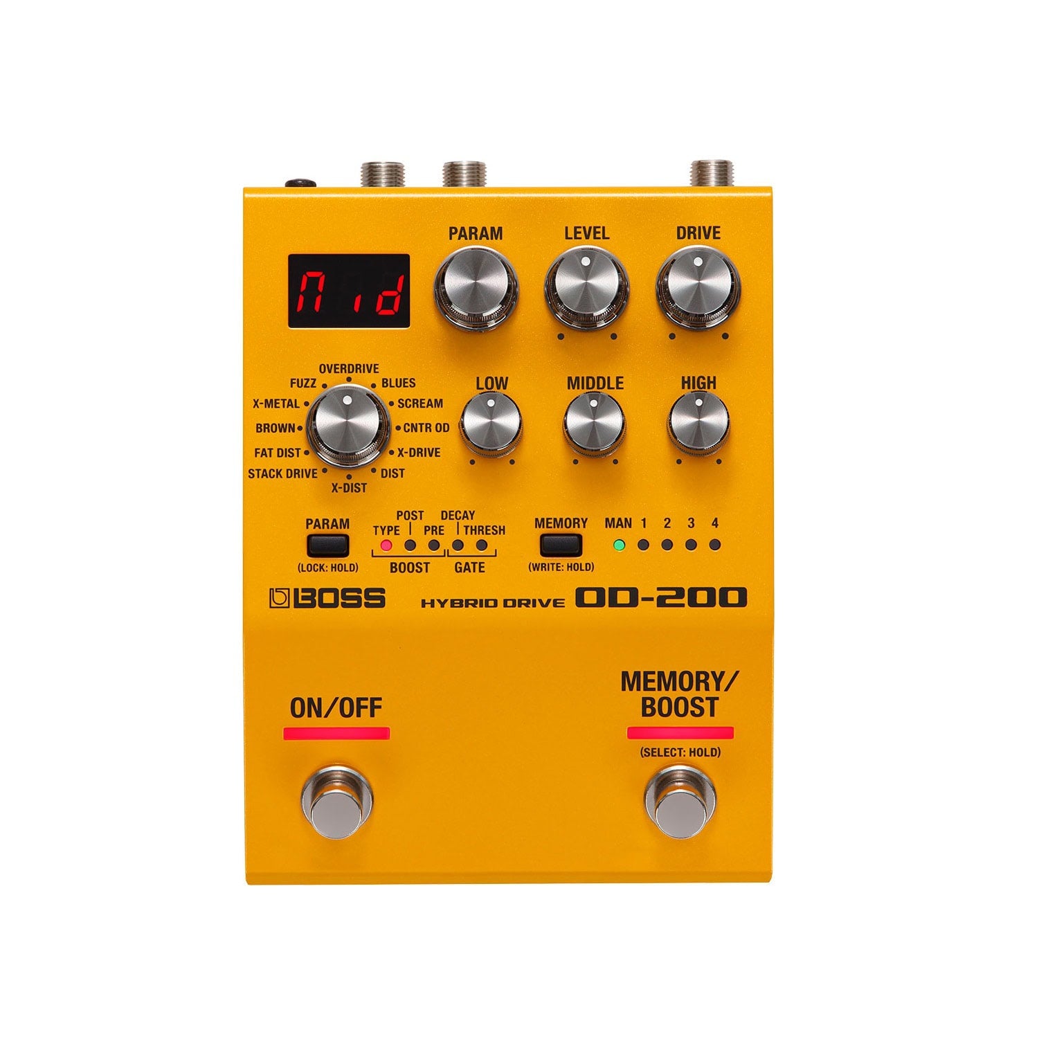 Boss OD-200 Hybrid Drive