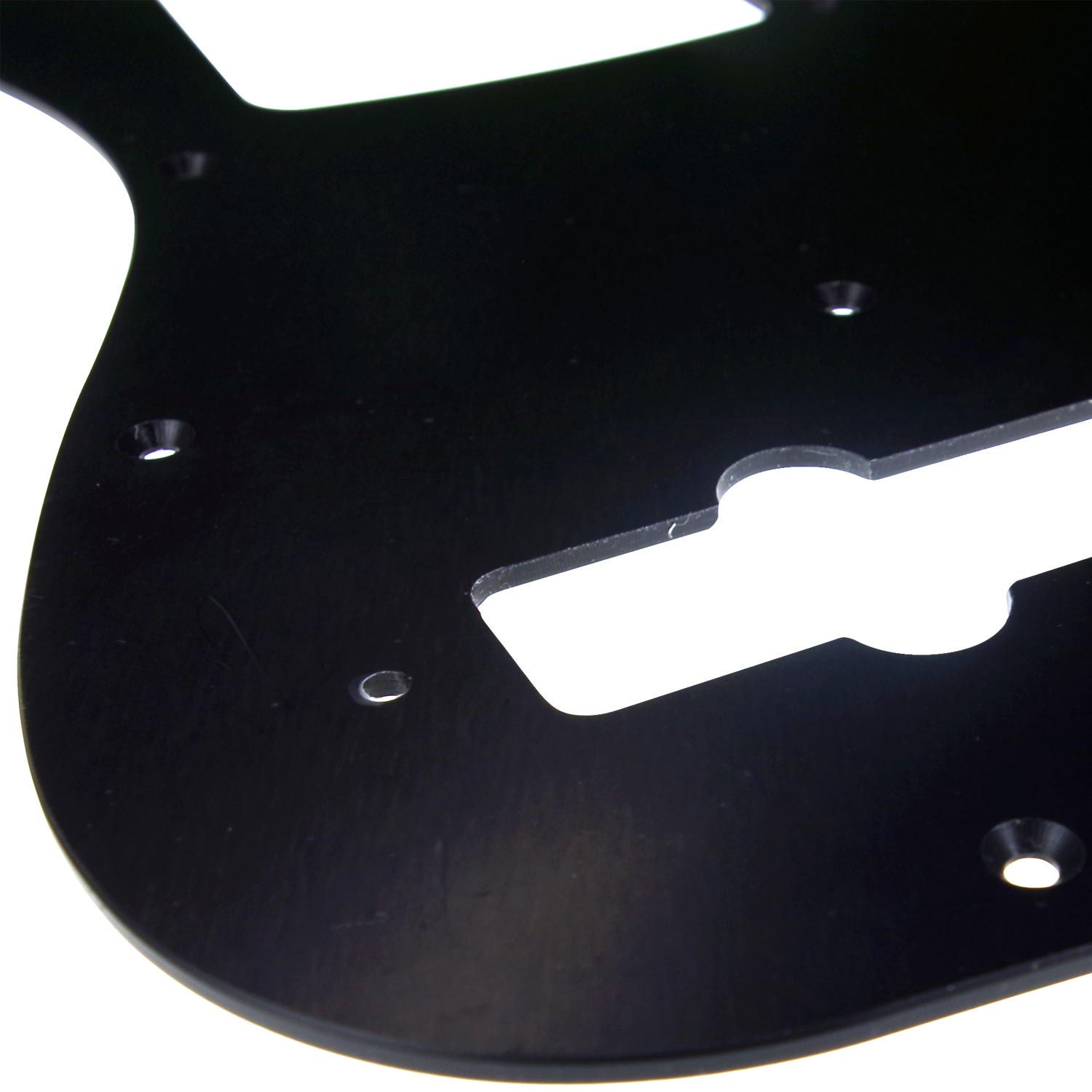 Solo Music Gear Solo Pro J Bass Style 1 Ply Matte Black Pickguard