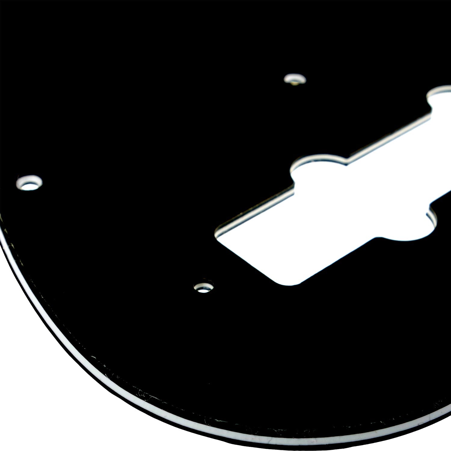 Solo Music Gear Solo Pro J Bass Style 3 Ply Black Pickguard