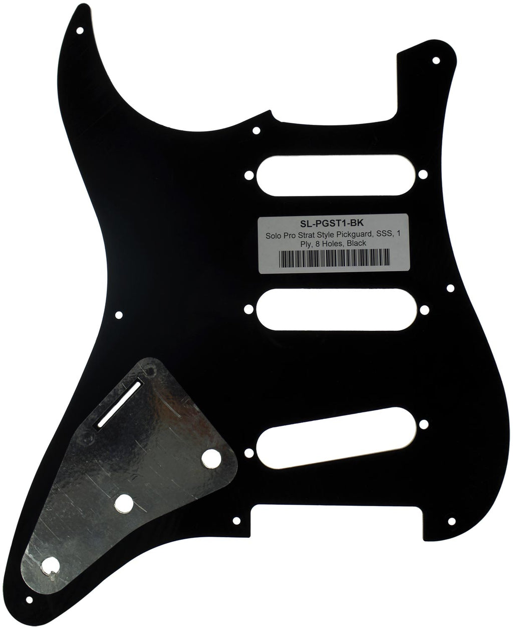 Solo Music Gear Solo Pro Vintage ST Style Black Pickguard