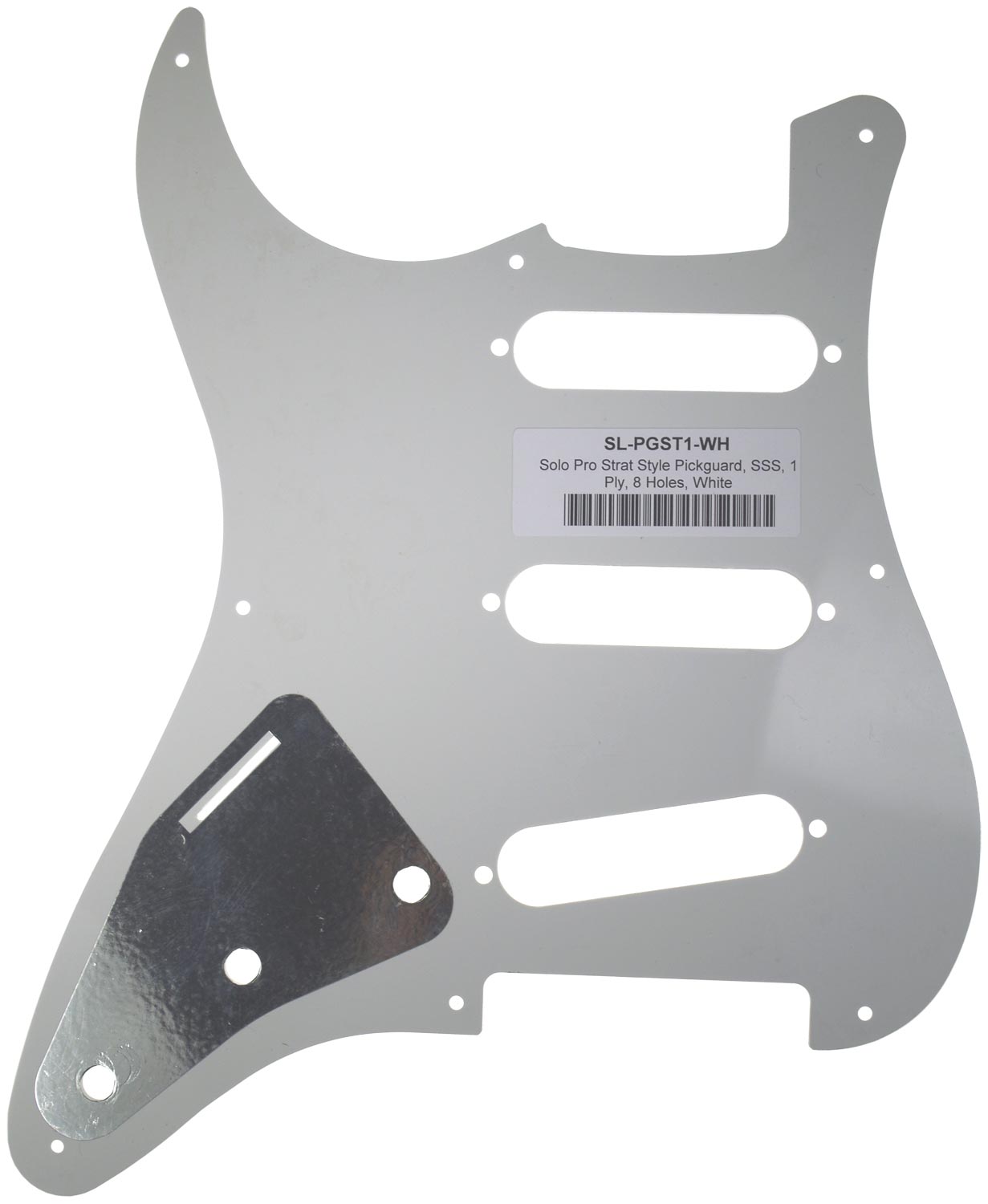 Solo Music Gear Solo Pro Vintage ST Style White Pickguard