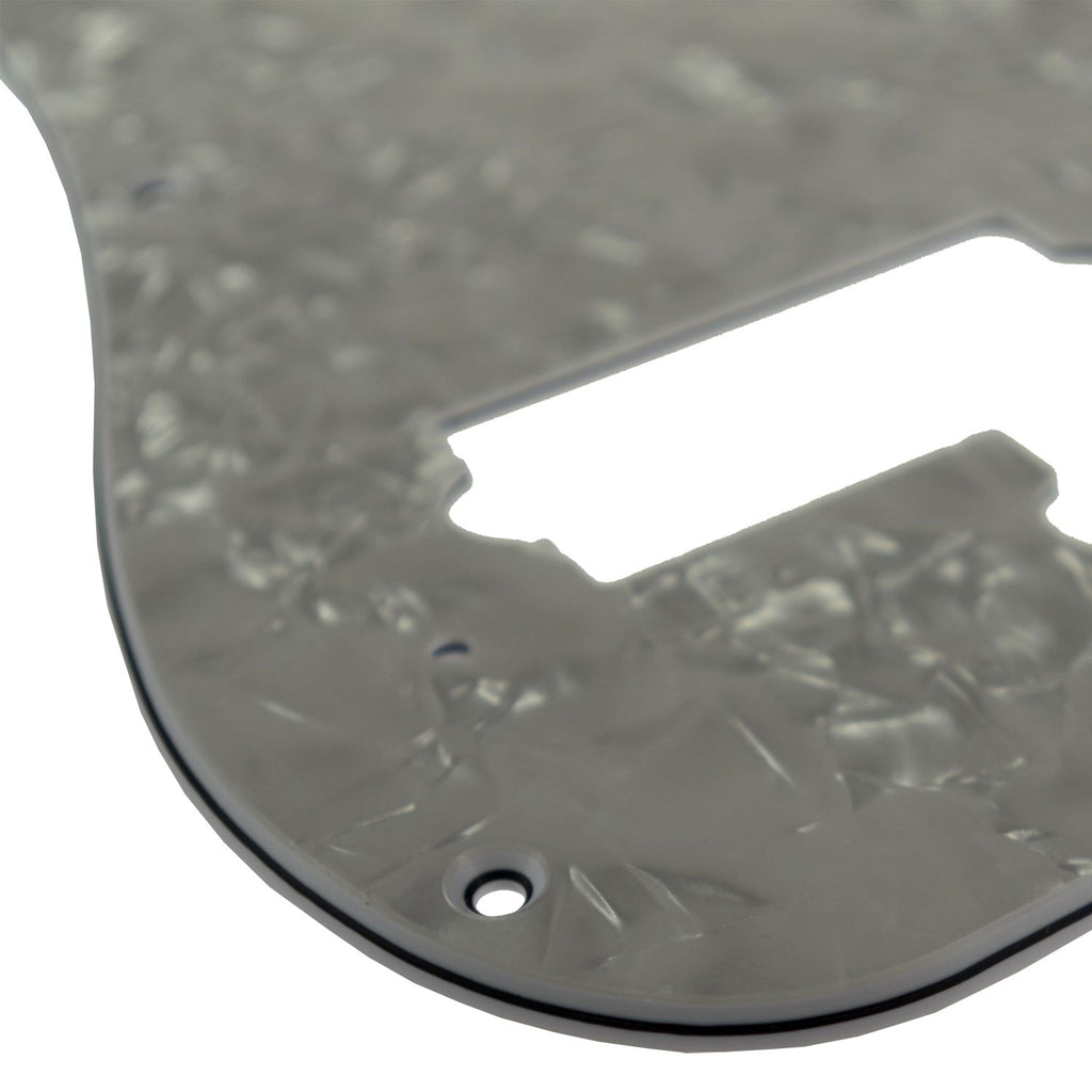 Solo Music Gear Solo Pro P Bass Style 3 Ply White Pearl Pickguard