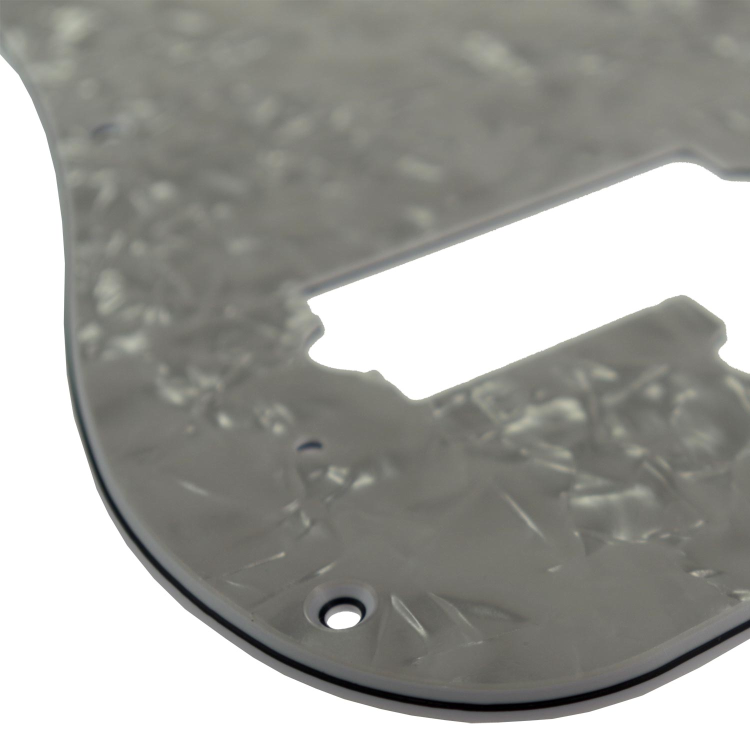 Solo Music Gear Solo Pro P Bass Style 3 Ply White Pearl Pickguard