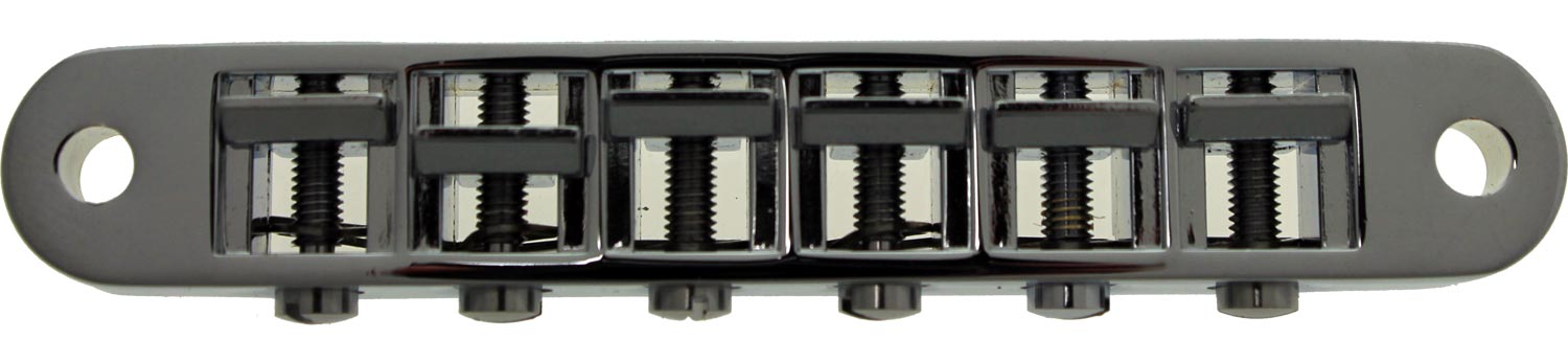 Solo Pro Nashville Style Tune-o-matic Bridge With Un-notched Saddles