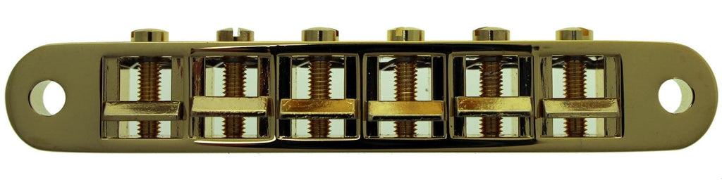 Solo Pro Nashville Style Tune-o-matic Bridge With Un-notched Saddles
