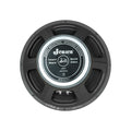 Rear view of a Jensen Jets speaker with ceramic magnet and spade terminal connectors.