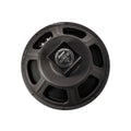 Black Jensen 12-inch guitar speaker with metal frame and two terminal connectors.