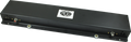 Black rectangular metal reverb tank unit with MOD label and multiple connectors including RCA jacks and screw terminals.