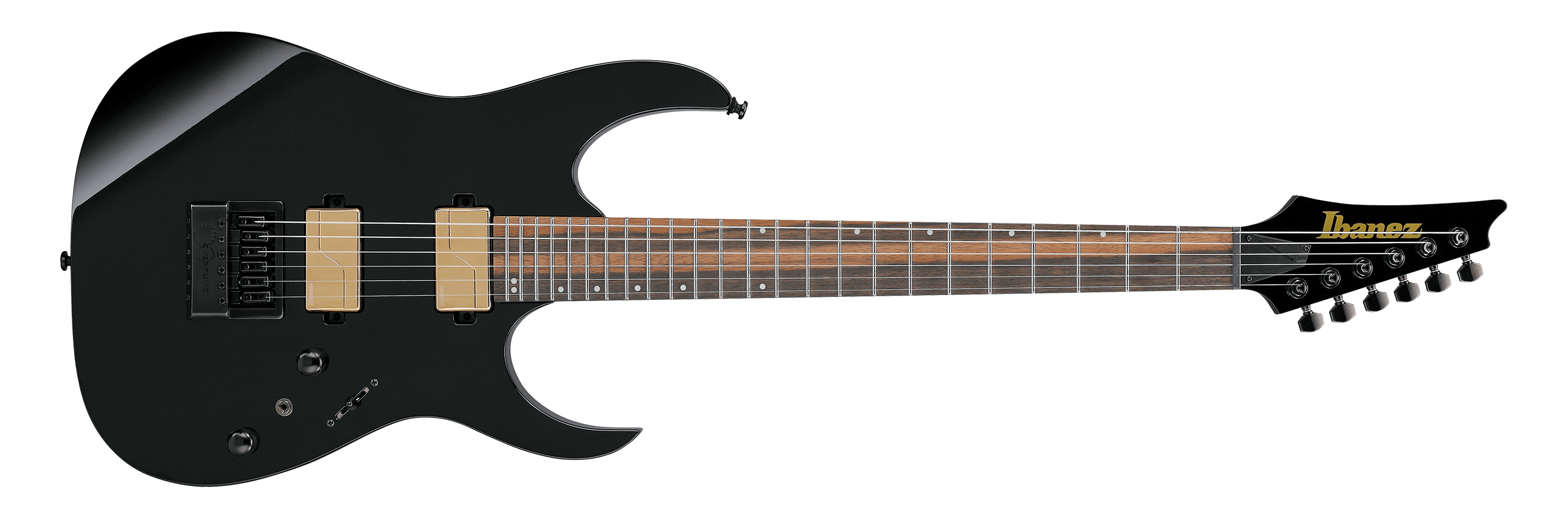 Ibanez RGR52ET EVERTUNE BRIDGE / FISHMAN PICKUPS BLACK RGR52ETBK
