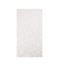 Close-up image of a white pearl textured pickguard blank with a rectangular shape.