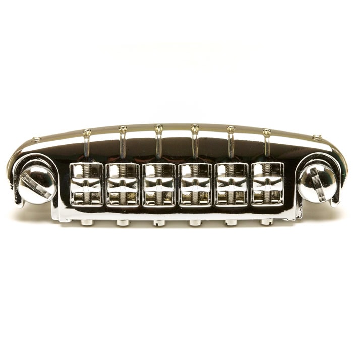 Graph Tech PM-8593-CO ResoMax NW1 Wraparound Bridge – Chrome