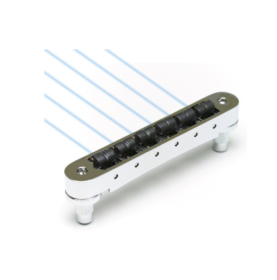 Graph Tech PK-0240-00 Ghost Loaded ResoMax NV 4mm Tune-O-Matic Bridge