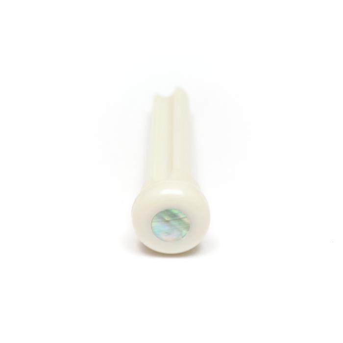 Graph Tech PP-1000-00 TUSQ Presentation Bridge Pins White With 4mm Paua Dot