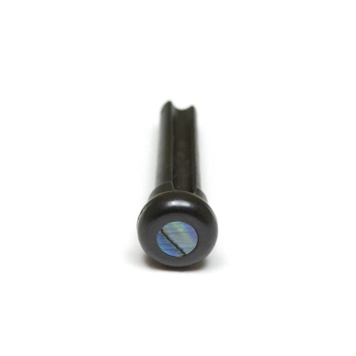Graph Tech PP-2000-00 TUSQ Presentation Bridge Pins Black With 4mm Paua Dot
