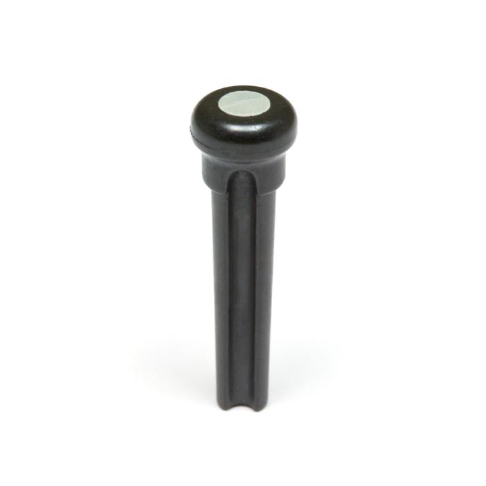 Graph Tech PP-2044-00 TUSQ Presentation Bridge Pins Black With 4mm Mother of Pearl Dot