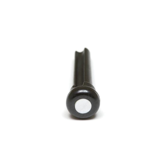 Graph Tech PP-2044-00 TUSQ Presentation Bridge Pins Black With 4mm Mother of Pearl Dot