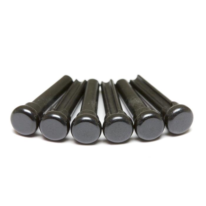 Graph Tech PP-3000-00 TUSQ Presentation Bridge Pins Black With No Dot
