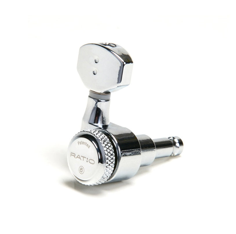 Graph Tech PRL-9721-C0 Ratio Electric Locking 6 Inline Staggered Post