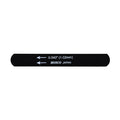 Black metal file showing size 0.040 inch (1.02 mm) with Hosco Japan branding.
