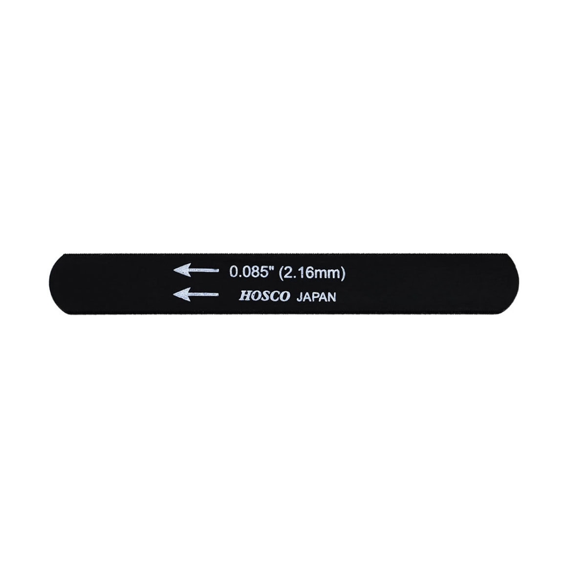 Hosco H-NF-085 Individual Black Nut Guitar File – 0.085″