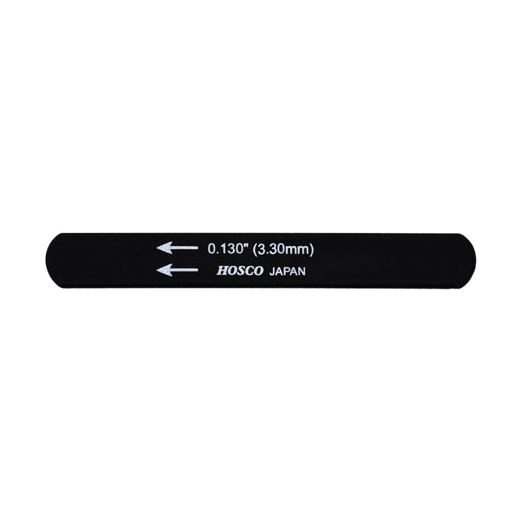 Hosco H-NF-130 Individual Black Nut Guitar File – 0.130″
