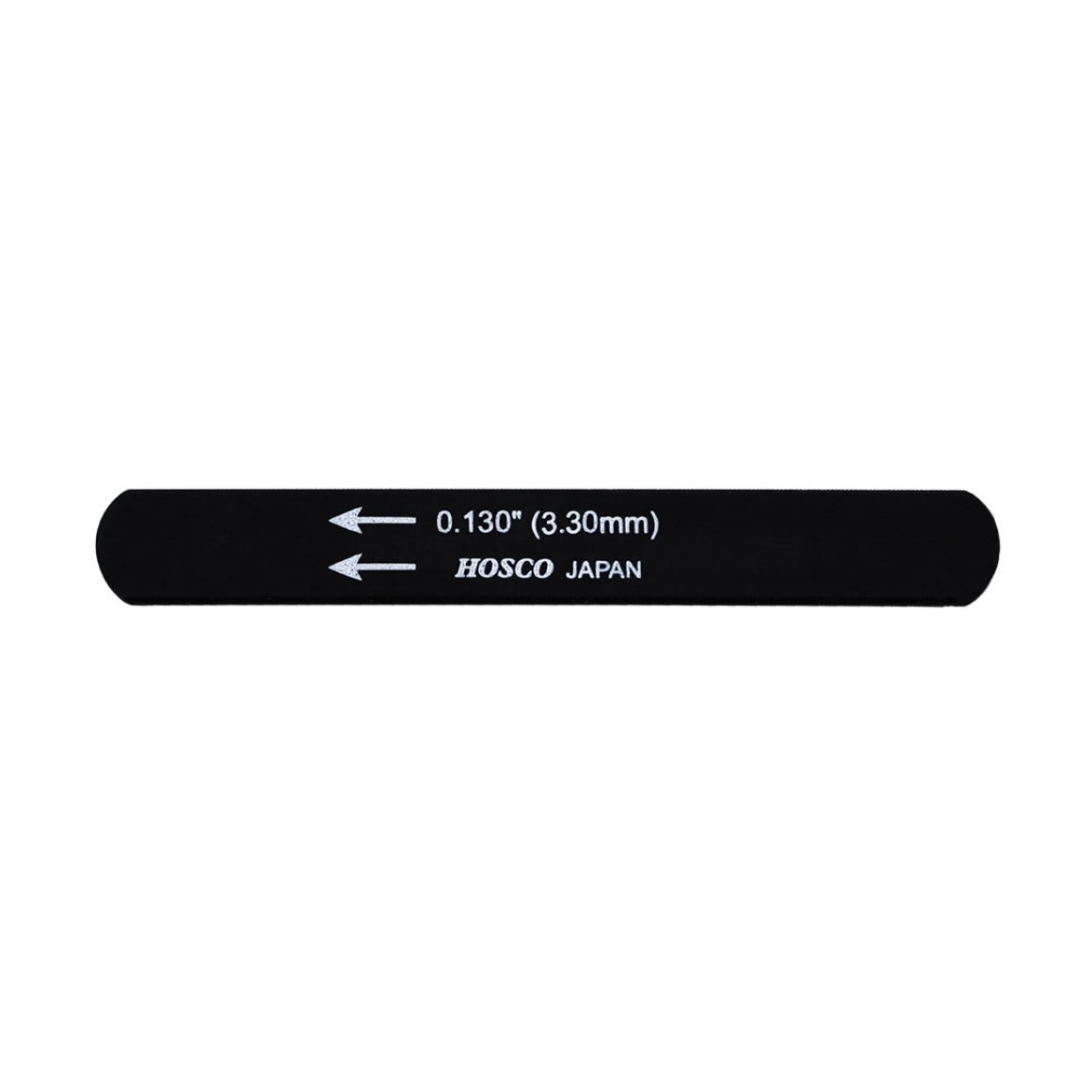Hosco H-NF-130 Individual Black Nut Guitar File – 0.130″
